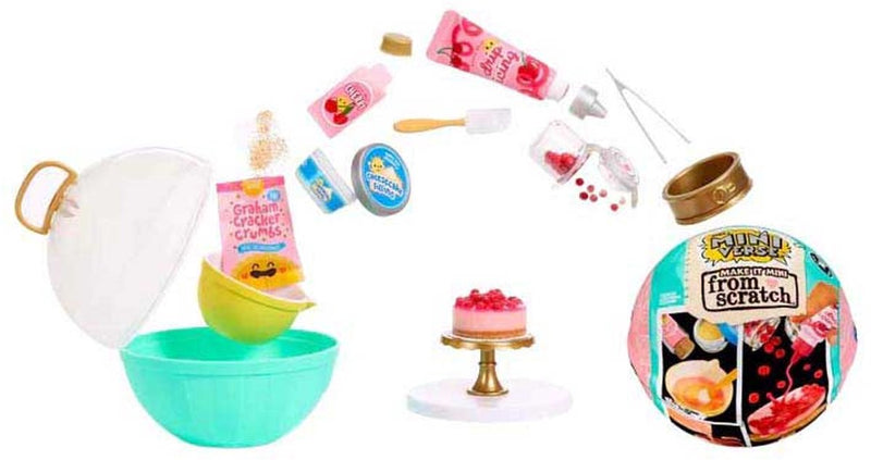 Afbeelding laden in galerijviewer, Miniverse make it mini from scratch™ - serie 2 - knutselset - miniaturen maken van gebakjes
