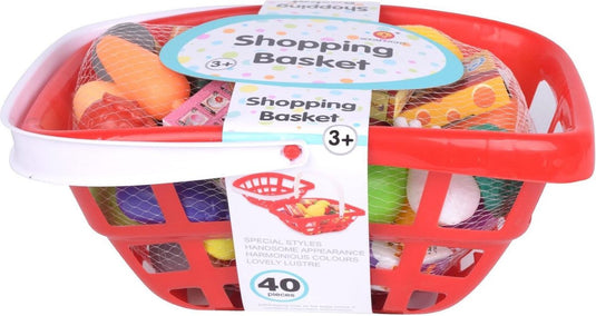 Braet winkelmandje gevuld 40st