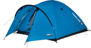 High peak koepeltent narvik 4, kampeertent met veranda, waterdicht, pfc-vrij