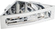 Wenko turbo-loc bralia hoekrek chroom 35x9cm - doucherek - douchemand - bevestigen zonder boren - zelfklevend