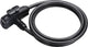 Bbb cycling quicksafe coil cable fietsslot - kabelslot fiets - sleutelslot - zwart - 150 x 0,8 cm - bbl-61