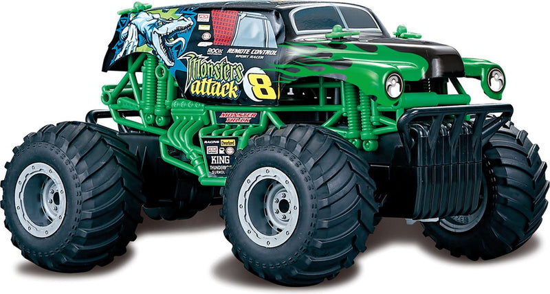 Afbeelding laden in galerijviewer, Gear2play rc monster truckies megaforce 1:16 bestuurbare auto
