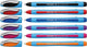 Schneider schrijfwaren schneider balpen - slider memo - penpunt xb - 1,4mm - 5+1 stuks assorti kleuren - s-150296