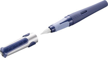 Pelikan vulpen o structure - rechtshandig - blauw