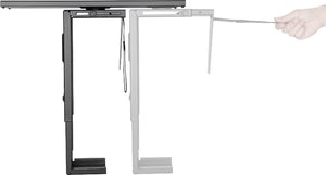 Logilink eo0004 pc-houder onder tafel zwart belastbaar tot: 10 kg