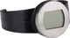 Alpina wijnthermometer - plaatsing om wijnfles - past op alle wijnflessen - rvs - zwart zilver