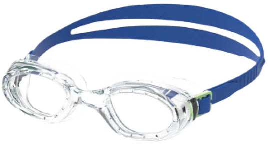 Speedo junior futura hydrospex zwembril kind - recreatieve duikbril kinderen - anti condens uv-bescherming - comfortabele pasvorm - clear blauw junior