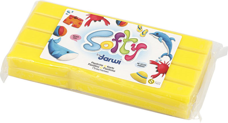 Afbeelding laden in galerijviewer, Creativ company https: www.cchobby.nl softy-boetseerklei-geel-500-gr-1-doos
