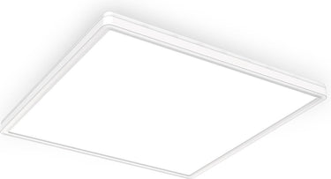 Briloner b.k.licht - led plafonniére - dimbaar - plafondlamp met indirect licht - neutral wit licht 4.000k - 3.000lm - 22w - 42x42cm