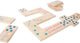 Bs toys mega houten domino spel, 28dlg,.