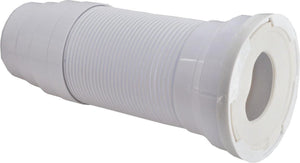 Wisa wiesbaden flexibele uittrekbare closetaansluitstuk 110 103 mm. - wit