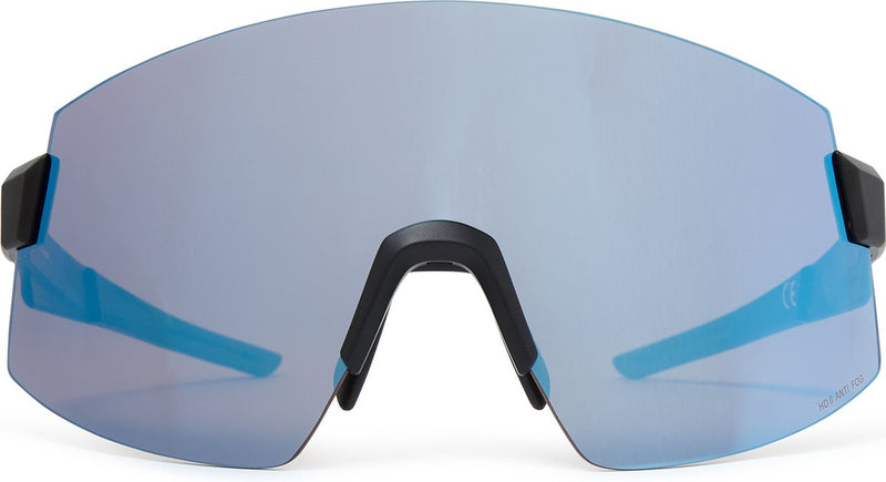 Afbeelding laden in galerijviewer, Agu vigor xl hdii - sportbril - fietsbril - racebril - unisex - zwart - uv400 hd lens - anti-fog hydrofoob - inclusief extra lenzen

