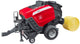 Bruder massey ferguson speelgoed balenpers rb 4180v tractor rood.