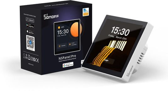 Sonoff wifi bluetooth zigbee matter nspanel pro bedieningspaneel (wit)