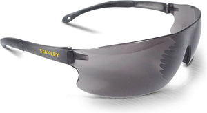 Stanley sy120 veiligheidsbril - montuurloos - 1 stuk - smoke kleur met krasbestendige lens