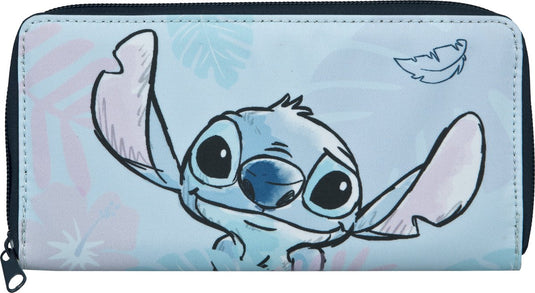 Undercover stitch serie - portemonnee - lilo stitch - ritssluiting