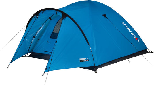 High peak koepeltent narvik 3, kampeertent met veranda, waterdicht, pfc-vrij