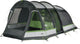 High peak tunneltent bozen 5.0, 5 persoons, 2,0 m stahoogte, 4.000 mm waterdicht, verduisterde binnentent