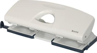 Leitz 4-gaats perforator - 25 vel - voor mappen en ringbanden - grijs