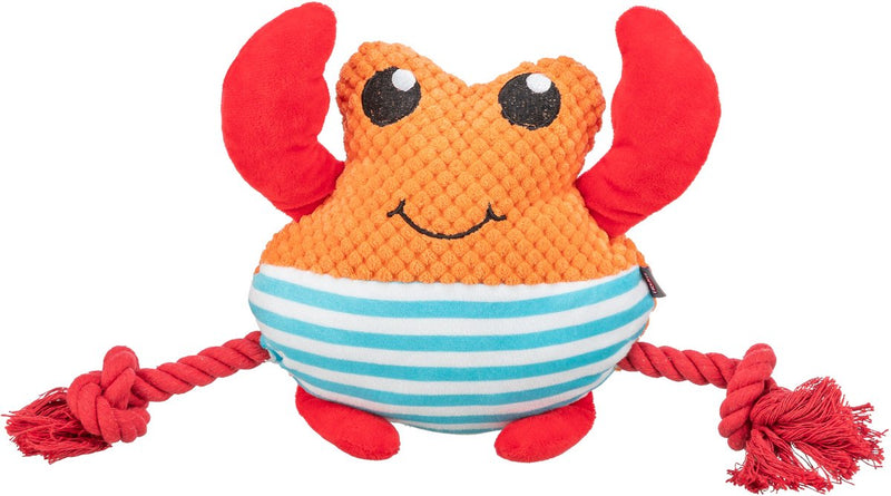 Afbeelding laden in galerijviewer, Trixie krab met flostouw oranje
