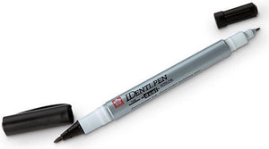Bruynzeel sakura identi-pen dubbele punt zwart