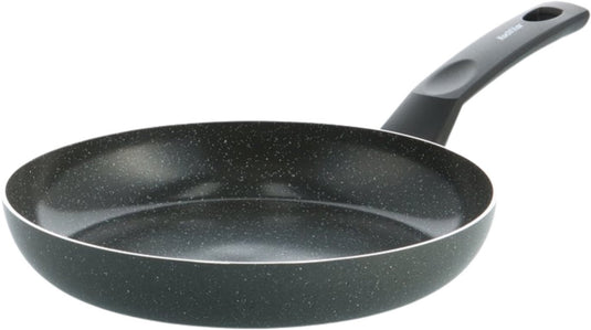 Kochstar stein koekenpan 20cm - pfas-vrije antikleeflaag - koekenpan inductie - keramische koekenpan - ovenbestendig tot 130°c - koudgrepen - graniet zwart