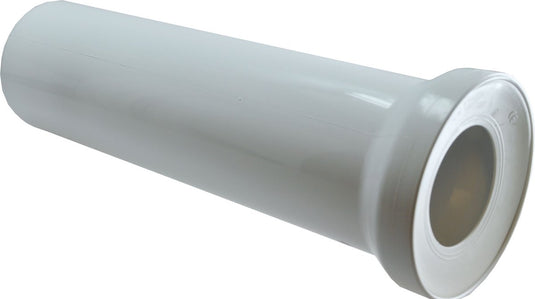 Wiesbaden abu closetaansluiting recht - 110 x 400 mm - wit