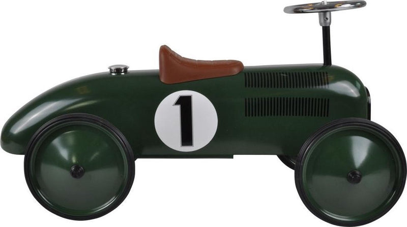 Afbeelding laden in galerijviewer, Goki retro loopauto groen

