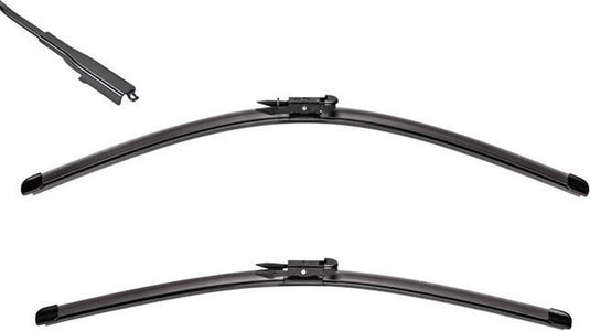 Valeo silencio flatblade set - 480+600 mm - met spoiler - 574470