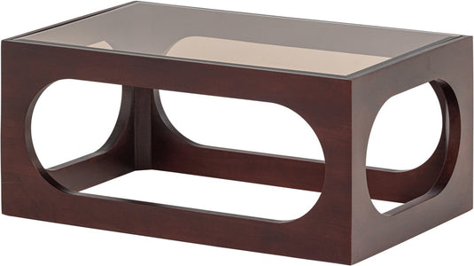 Woood trax salontafel - acaciahout - bruin - 35x77x50