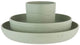 Difrax lovi eetset met beker - groen - vrij van melamine en bpa