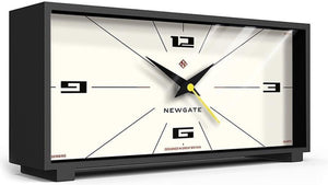 Newgate thunderbird - staande klok - zwart creme