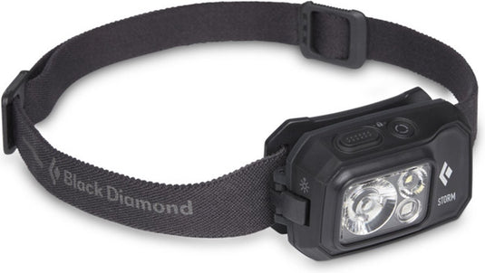 Black diamond - hoofdlamp - verlichting - oplaadbaar - storm 450 headlamp - 450 lumen - black