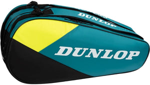 Dunlop - sx club- 6rkt- tennistas- teal black yellow