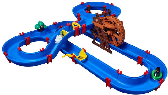 Aquaplay 1537 waterspeelbaan waterrad met 2 boten