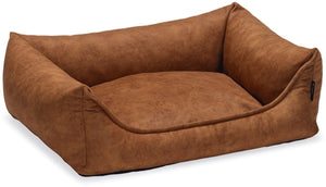 Beeztees lua - orthopedische hondenmand - cognac - 70x50x21,5 cm s