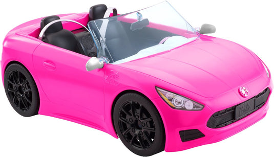 Barbie glam cabrio auto - poppenvoertuig