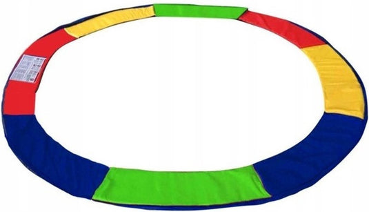 Springos trampoline beschermrand | 366 cm | multikleur