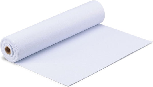 Vaessen creative vilt op rol - wit - 1 mm - 45 cm x 5 m