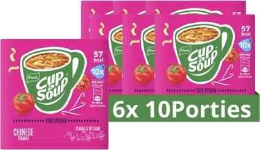Knorr cup a soup - chinese tomaat - zonder toegevoegde smaakversterkers en conserveermiddelen - 60 porties