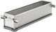 Debuyer de buyer rechthoekige opvouwbare lange bakvorm geoforme - geperforeerd rvs - 35cm