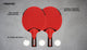 Avento - outdoor tafeltennisset - rood zwart
