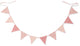 Little dutch slinger met vlaggetjes - roze - fairy garden - fairy floral
