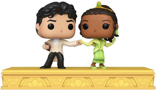 Disney funko the princess and the frog verzamelfiguur 's 100th anniversary pop moment! 2-pack tiana naveen 9 cm multicolours
