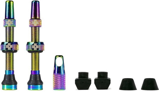 Muc-off tubeless ventiel set 44mm olie iridescent - 170560