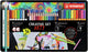 Stabilo arty creative metalen etui met 16 x aquacolor, 12 x point 88, 8 x pen 68 brush