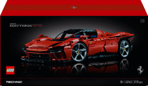 Lego technic ferrari daytona sp3 raceauto collectible voor volwassenen - 42143