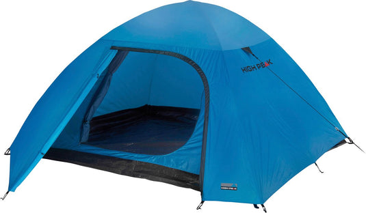 High peak kiruna 4.0 koepeltent 4-persoons 300 x 250 cm blauw
