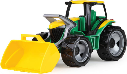 Lena tractor met voorlader jongens 62 x 22 cm groen geel