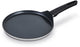 Brabantia indu+ pannenkoekenpan - ø 24 cm - flensjespan - keramische antiaanbaklaag - geschikt voor inductie - 100% pfas vrij - vaatwasserbestendig - grijs